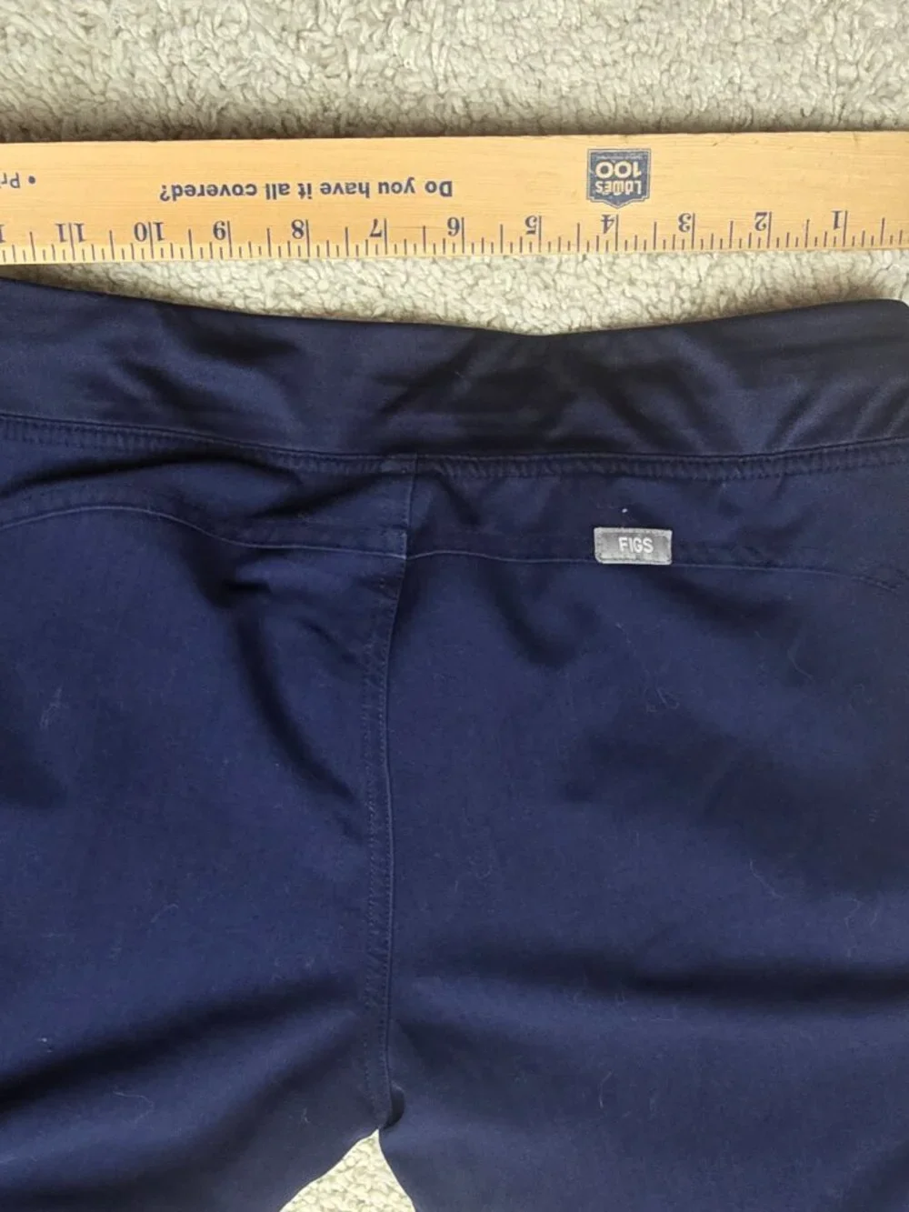 FIGS Mens Nurse Scrub  jogger Pants Navy Blue Size Extra Small XS Drawstring USA